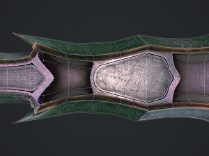 Fantasy sword 2 1 Model 3D
