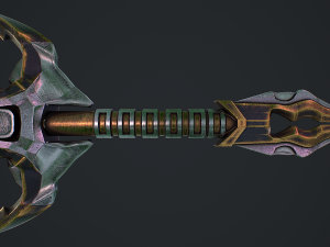 Fantasy sword 2 1 Model 3D