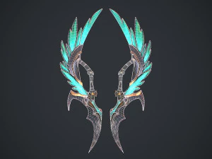 Fantasy Sword 10 3D Model