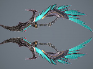 Fantasy Sword 10 Modelo 3D
