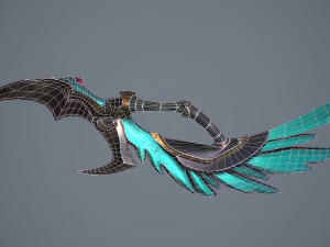 Fantasy Sword 10 3D Model