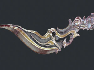 Espada Fantasia 3 Modelo 3D