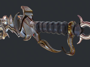 Fantasy Sword 3 Modello 3D