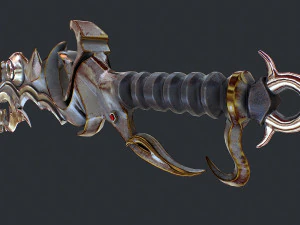 Espada Fantasia 3 Modelo 3D