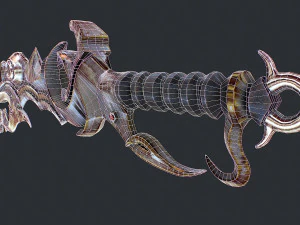 Espada Fantasia 3 Modelo 3D