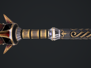 Fantasy Sword 1 Modelo 3D