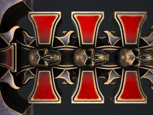 Fantasy Sword 1 3D Model
