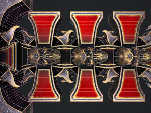 Fantasy Sword 1 3D Model