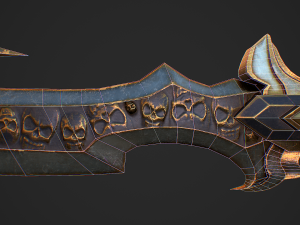 Fantasy Sword 4 3D Модель