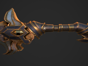 Fantasy Sword 4 3D Модель