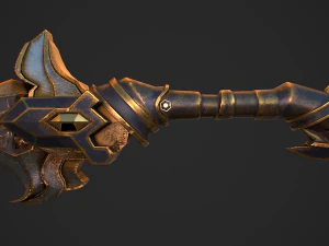 Fantasy Sword 4 3D Model