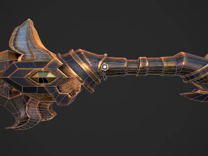 Fantasy Sword 4 3D Model
