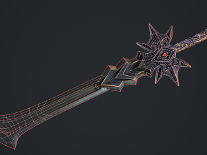 Fantasy Sword 5 3D Модель