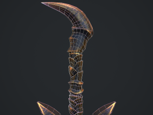 Fantasy Sword 5 3D Модель