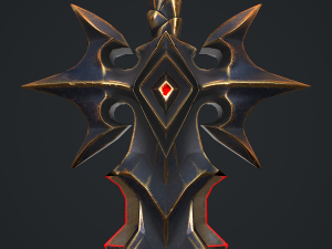 Fantasy Sword 5 3D Модель