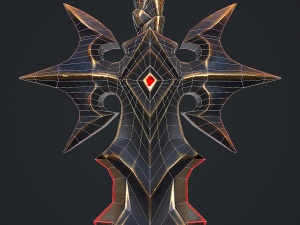 Fantasy Sword 5 3D Модель