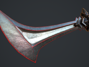 Fantasy Sword 5 3D Модель