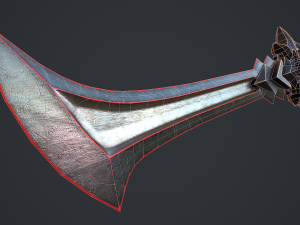 Fantasy Sword 5 3D Модель