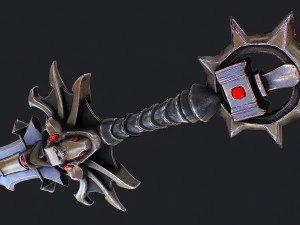 Fantasy Sword 6 3D Model