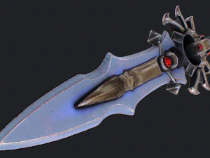 Fantasy Sword 6 3D Model