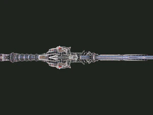Fantasy Sword 6 3D Model