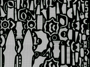 Fantasy Sword 6 3D Model