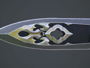 Espada Fantasia 7 Modelo 3D