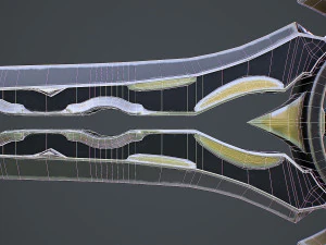 Espada Fantasia 7 Modelo 3D