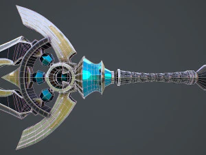 Espada Fantasia 7 Modelo 3D