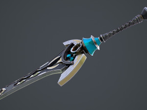 Fantasy Sword 7 3D Модель