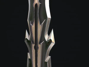 Espada Fantasia 9 Modelo 3D