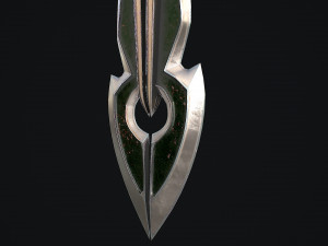 Fantasy Sword 9 Modèle 3D