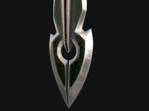Espada Fantasia 9 Modelo 3D