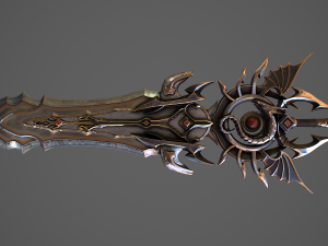 Fantasy Sword 11 3D Модель
