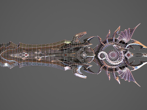 Fantasy Sword 11 3D Модель