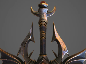 Fantasy Sword 11 3D Model
