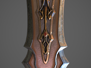 Fantasy Sword 11 3D Модель