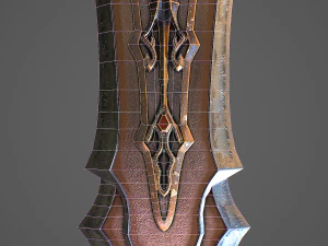 Fantasy Sword 11 3D Model