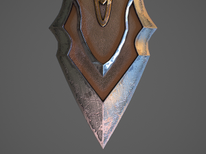 Fantasy Sword 11 3D Модель