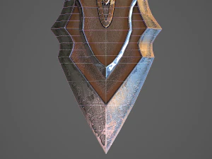 Fantasy Sword 11 3D Model