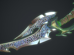 Fantasy Sword 12 3D Model