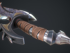 Fantasy Sword 12 3D Model