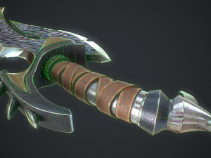 Fantasy Sword 12 3D Model