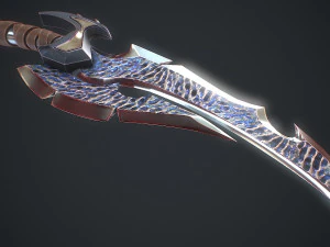 Spada fantastica 12 Modello 3D