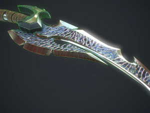 Spada fantastica 12 Modello 3D