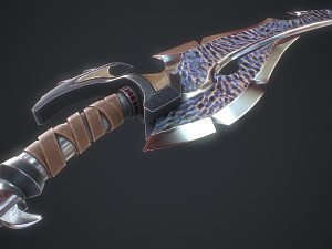 Fantasy Sword 12 3D Model