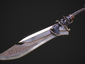 Fantasy Sword 13 3D मॉडल