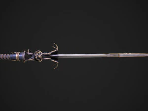 Fantasy Sword 13 3D Model
