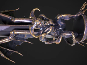Fantasy Sword 13 3D Model
