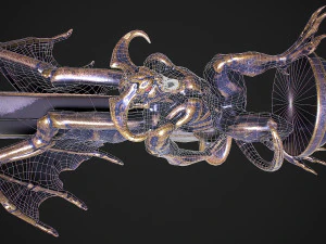 Fantasy Sword 13 3D Model